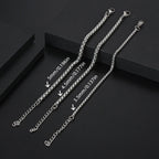 Pure Titanium Box Link Bracelet