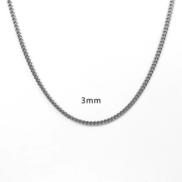 Steel silver-3mm