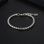 Pure Titanium Box Link Bracelet