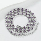Purple and White