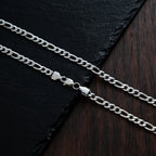 Pure Titanium Figaro Chain Necklace