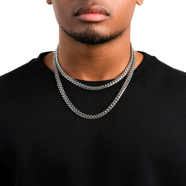 Thick 18k Gold Plated Miami Cuban Chain