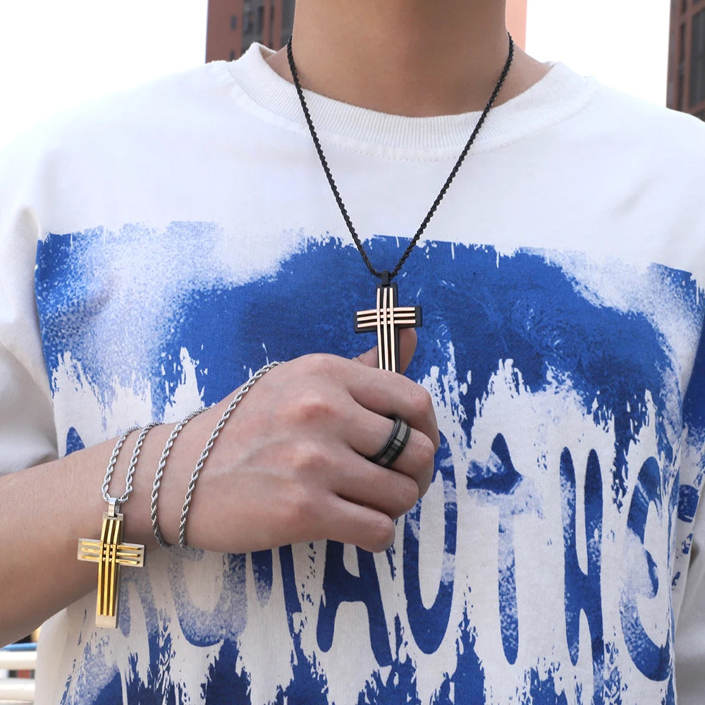 Steel Cross, Dual Tone