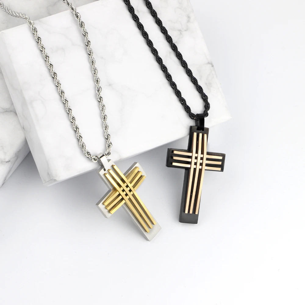 Steel Cross, Dual Tone
