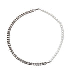 Steel Silver and white