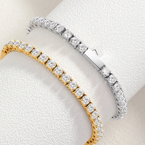 Classic 316L Steel Tennis Bracelet