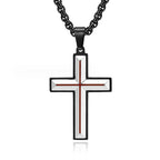 Silver and Black Plated