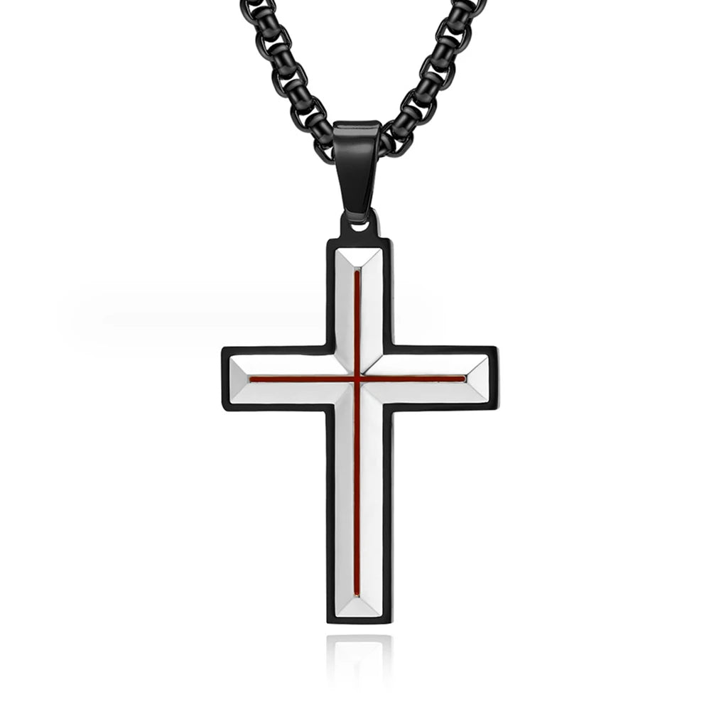 Silver and Black Plated