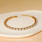 Gold+White Zircon