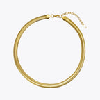 Gold Snake Chain Necklace
