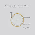 Fine 18K Gold Plated Cuban Bracelet
