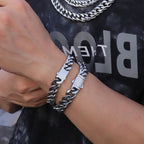 Polished 13mm Cuban Link Bracelet