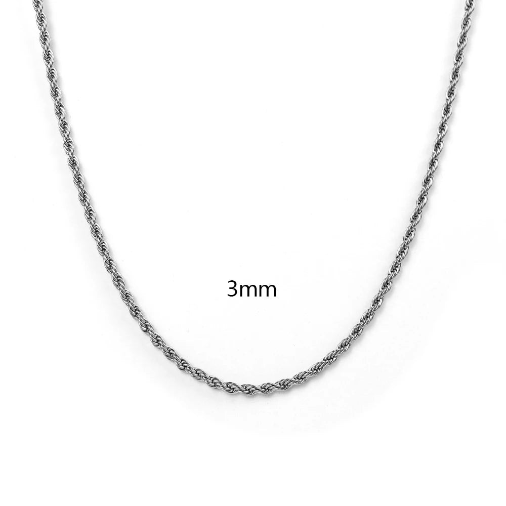 Steel silver-3mm