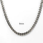 Steel silver-9mm