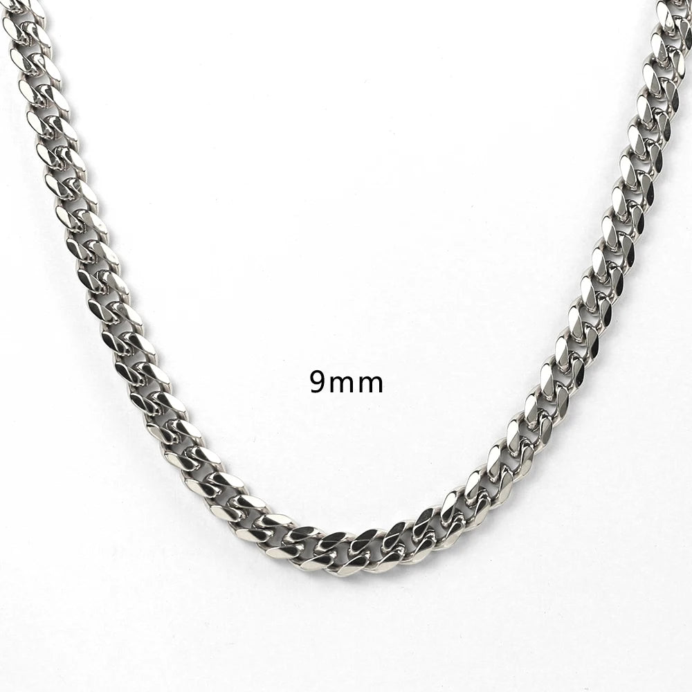 Steel silver-9mm