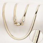 Waterproof PVD Snake Chain Necklace