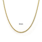 Gold Plated-3mm