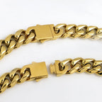 Polished 13mm Cuban Link Bracelet