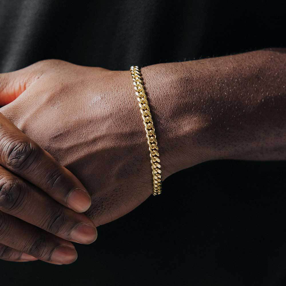 Cuban Link Bracelet in Stainless Steel