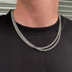 Braided Titanium Steel Chain view 5
