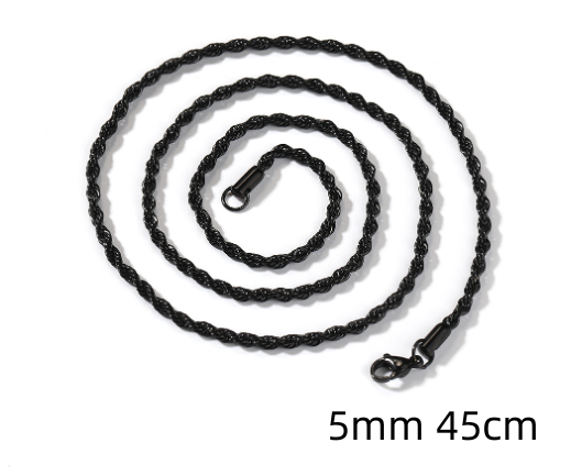 Compass Pendant Rope Chain Necklace view 8