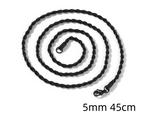 Compass Pendant Rope Chain Necklace view 8