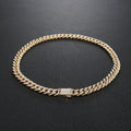 Cuban Link Chain with Cubic Zirconia view 4