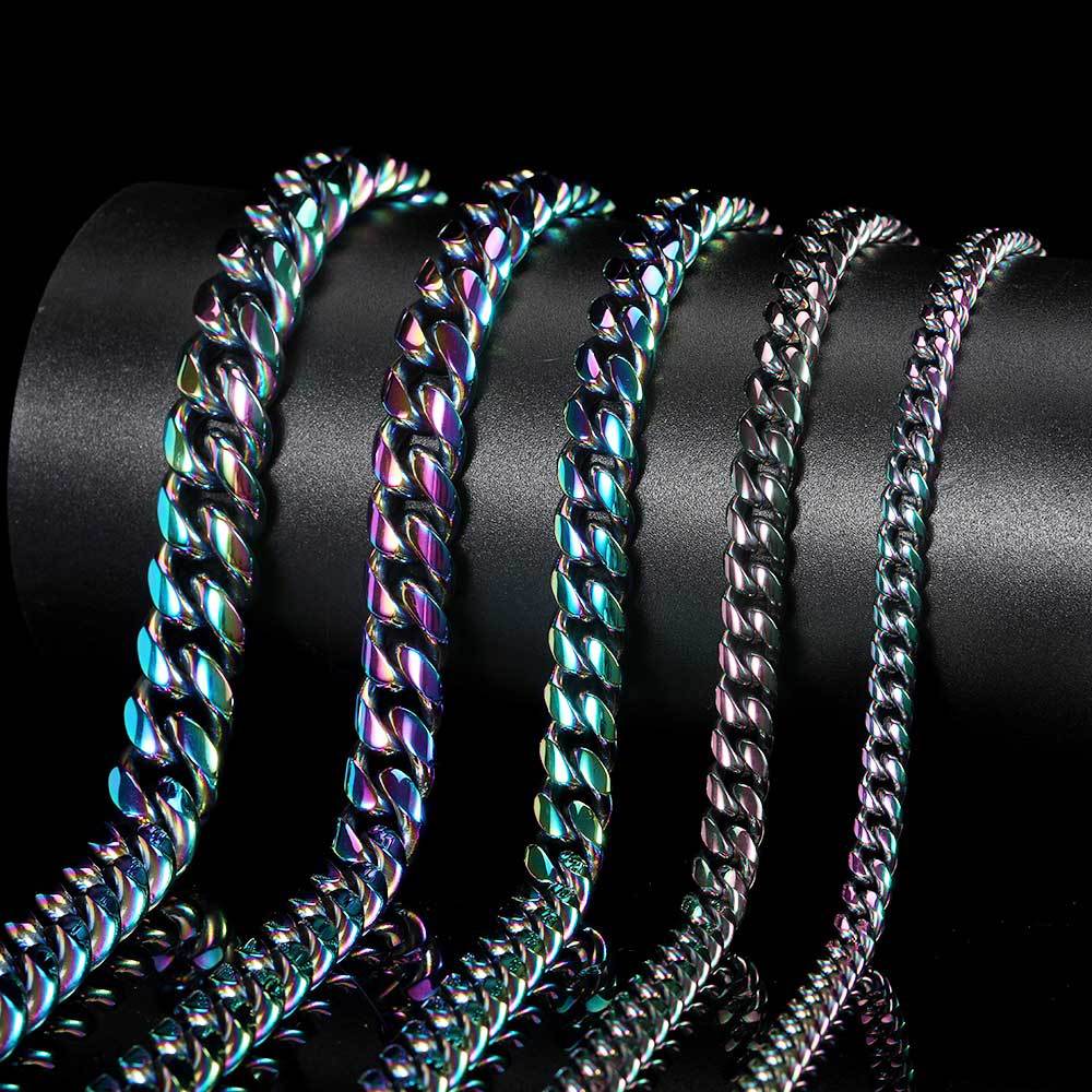 Heavy Curb Chain Necklace view 6