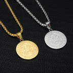 Saint Benedict Medallion Box Chain Necklace view 10