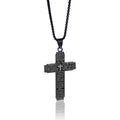 Lord's Prayer Cross Pendant Necklace view 7