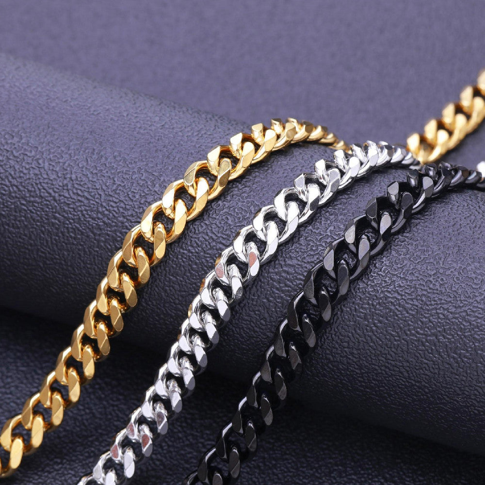 Cuban Link Chain Necklace view 5