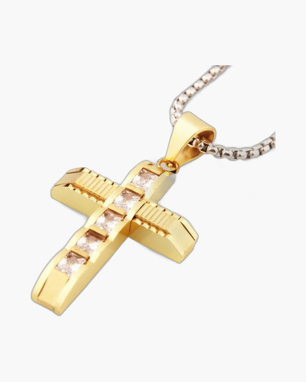Byzantine Chain with Cross Pendant
