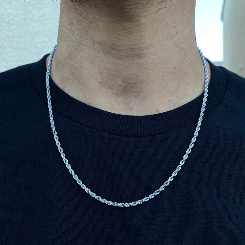Gold-Tone Curb Chain Necklace view 3