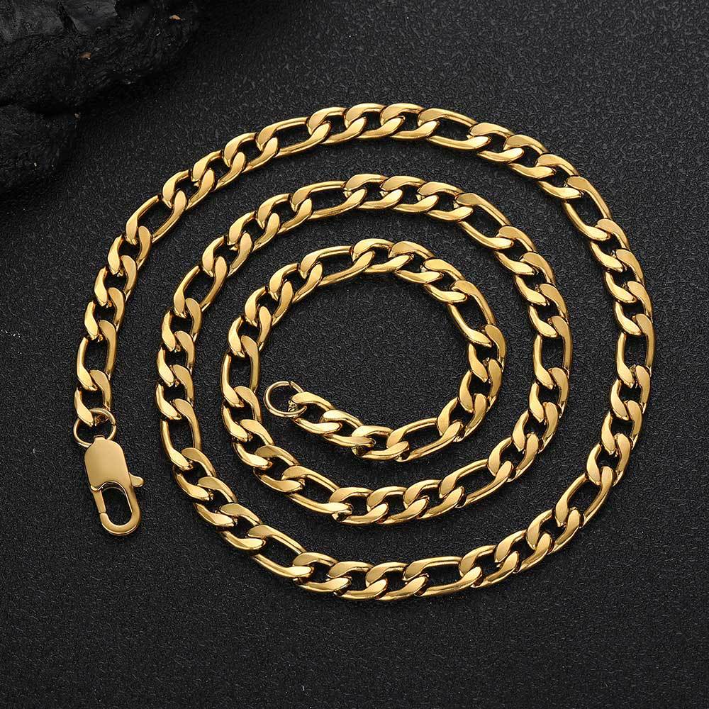 Figaro Link Chain Necklace view 12