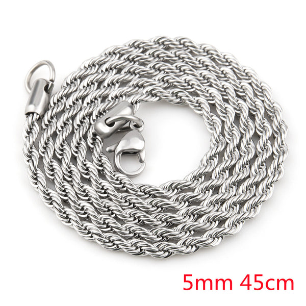 Compass Pendant Rope Chain Necklace view 7