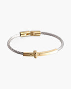 Cable Bracelet with Bar Detail view 5