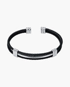 Cable Cuff Bracelet view 4