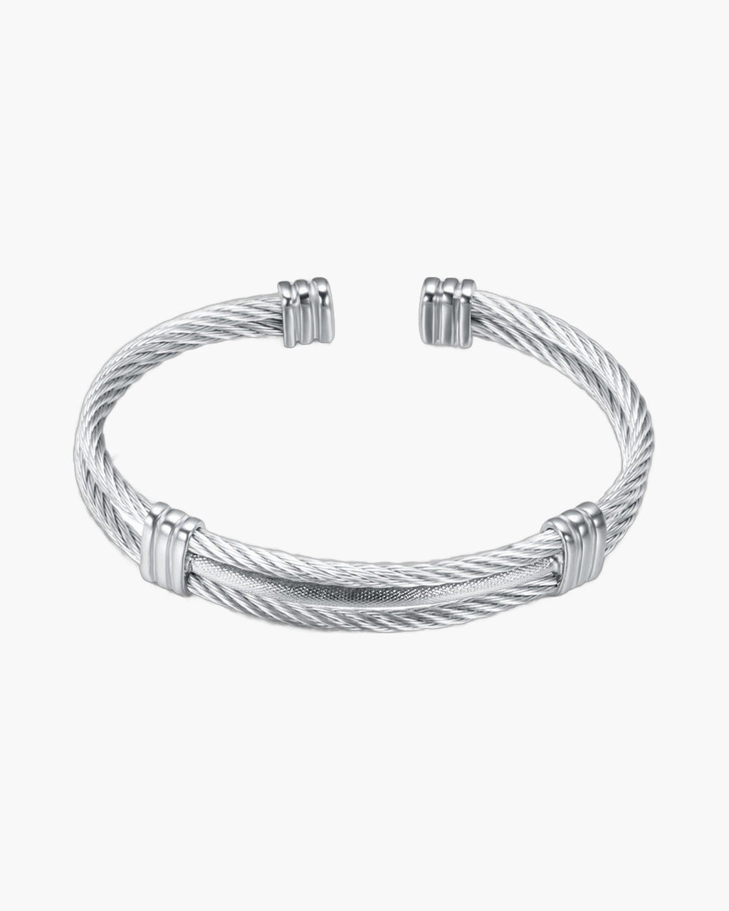 Cable Cuff Bracelet view 5