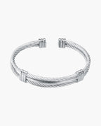 Cable Cuff Bracelet view 5