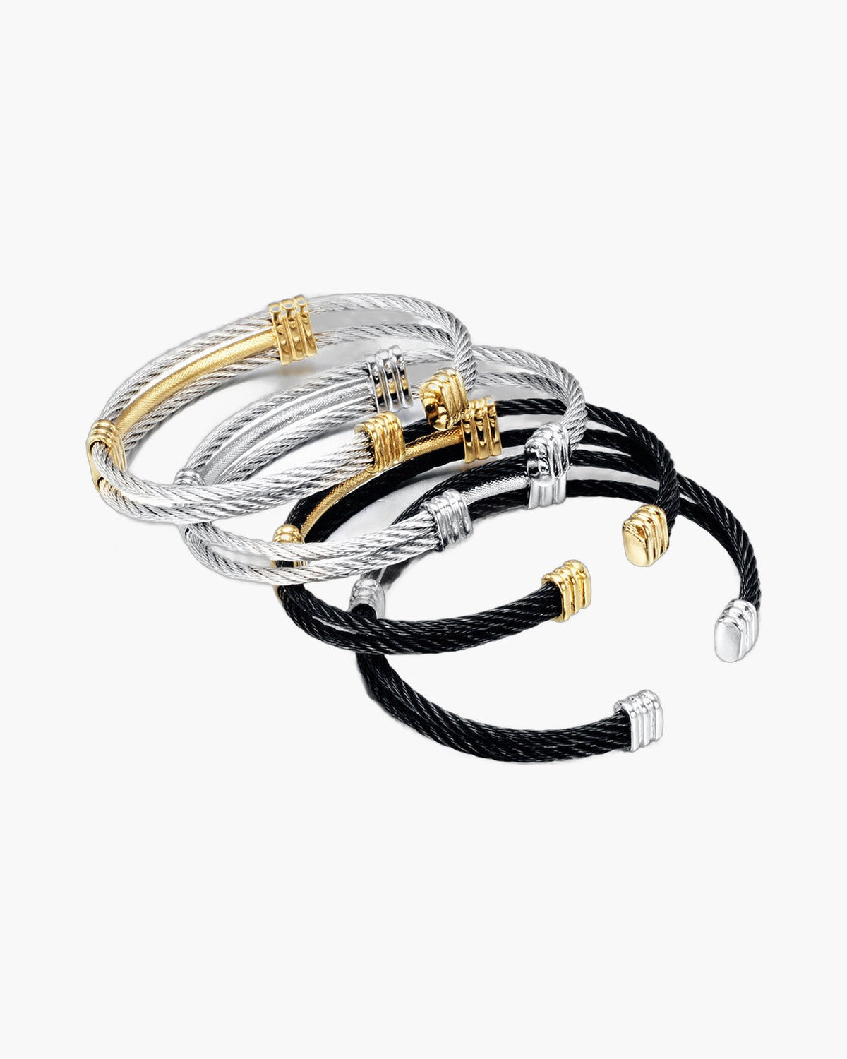 Cable Cuff Bracelet view 2