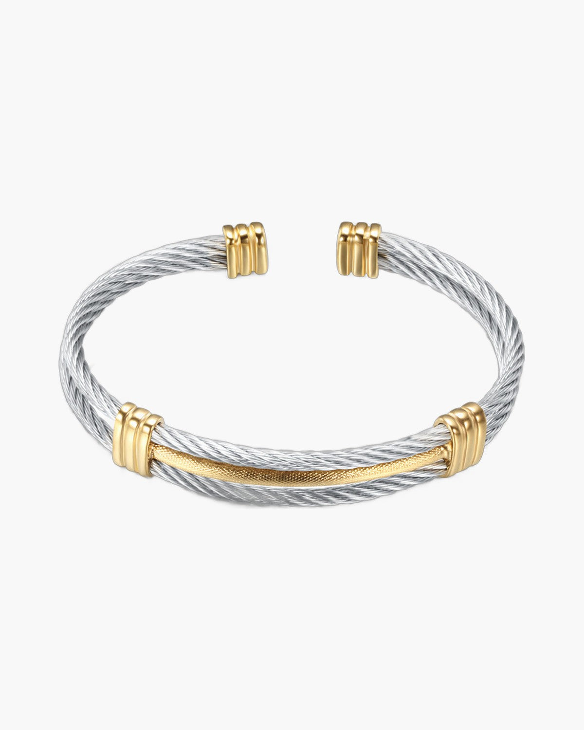 Cable Cuff Bracelet view 6