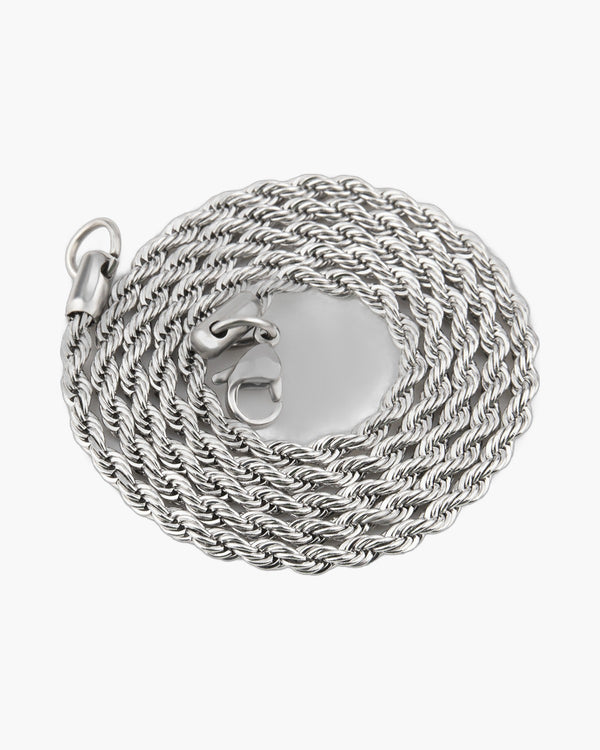 Compass Pendant Rope Chain Necklace view 7