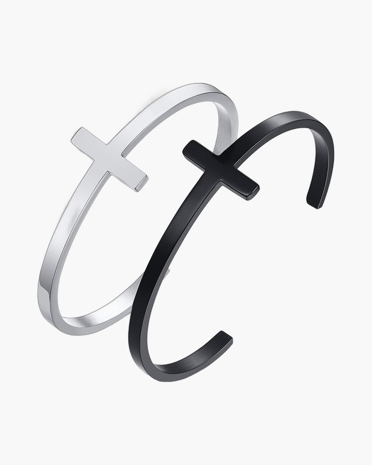 Cross Motif Cuff Bracelet view 8