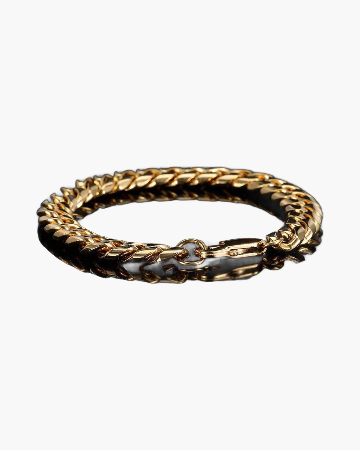 Cuban Link Bracelet in Stainless Steel view 5