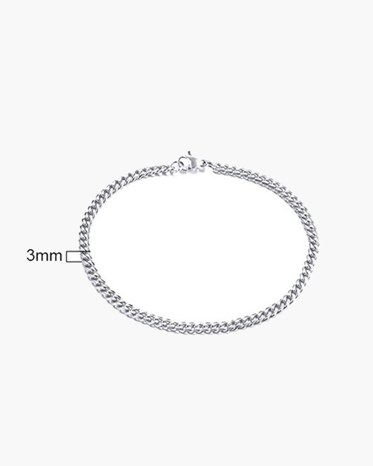 Cuban Link Chain Bracelet view 10