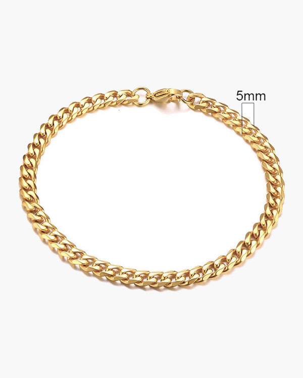 Cuban Link Chain Bracelet view 7
