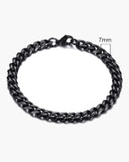 Cuban Link Chain Bracelet view 4