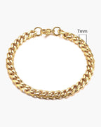 Cuban Link Chain Bracelet view 11