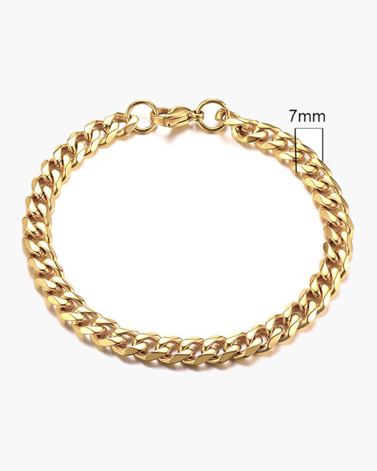 Cuban Link Chain Bracelet view 11