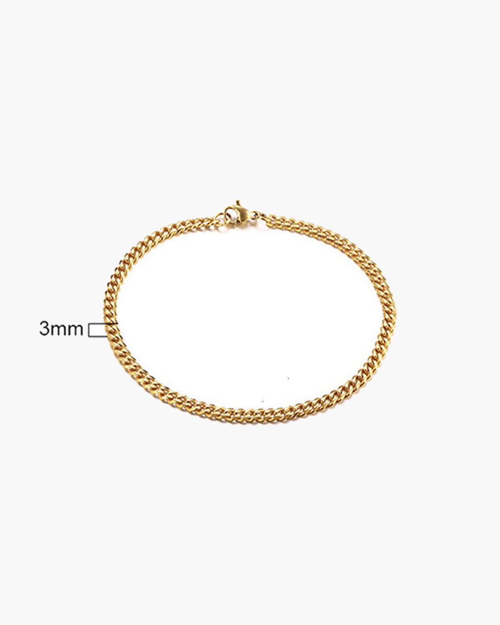 Cuban Link Chain Bracelet view 8